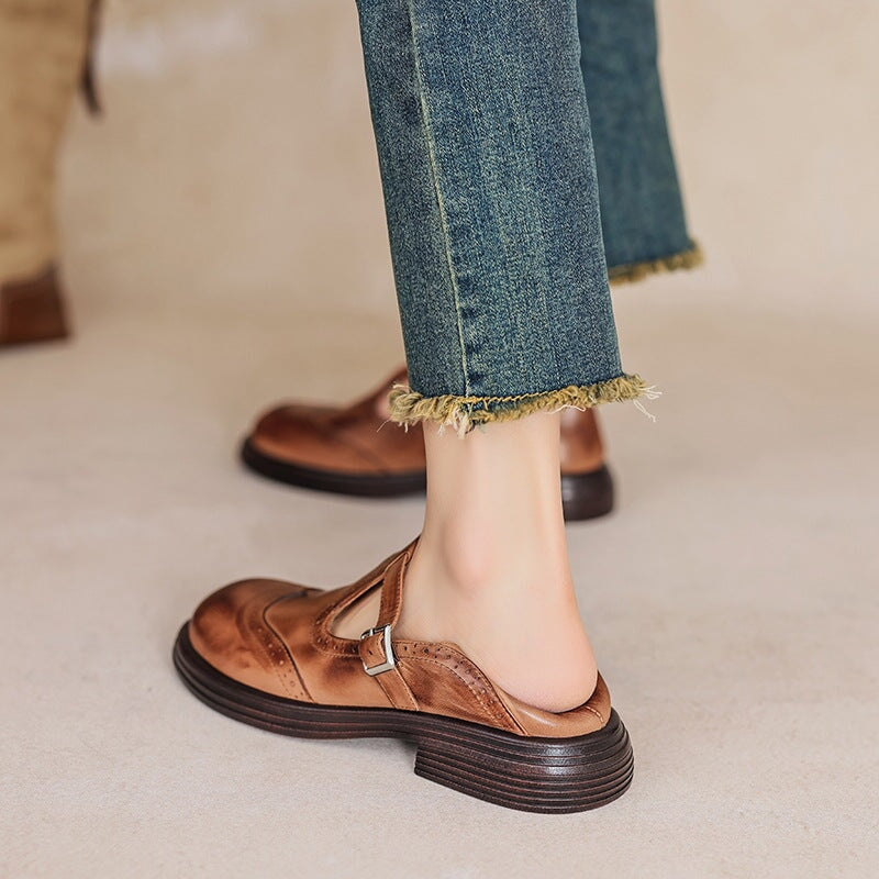 Verda - Elegante Zapato de Cuero