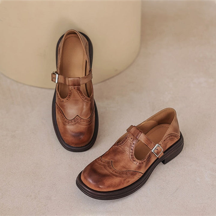 Verda - Elegante Zapato de Cuero