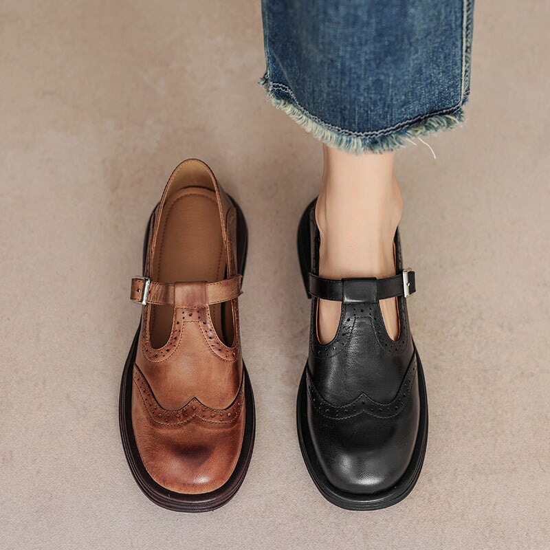 Verda - Elegante Zapato de Cuero