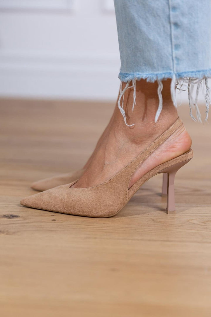 Marlena™ | Escarpins nude à talon aiguille