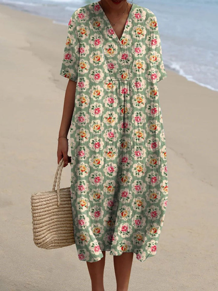 Femke | Vestido vintage floral